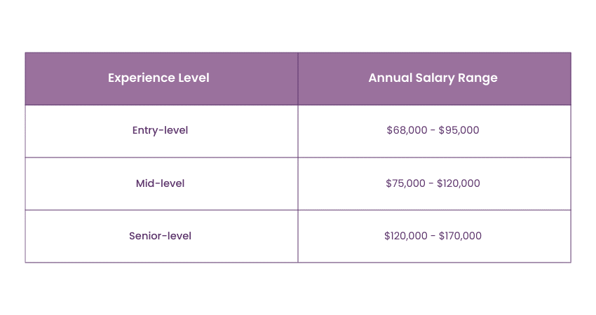 Power BI Developers’ Salary in the USA