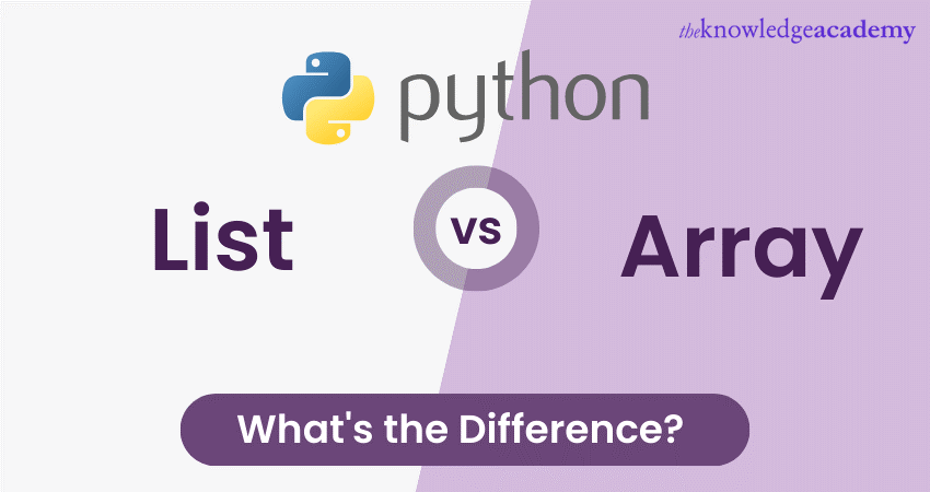 Python List vs Array