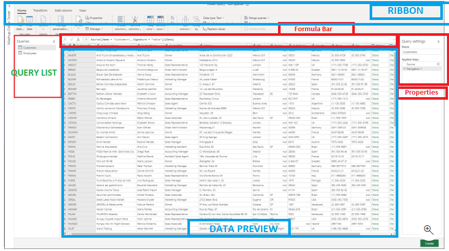 Query Editor