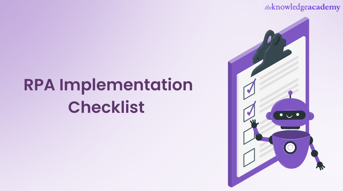 RPA Implementation Checklist- A Guide for 2023