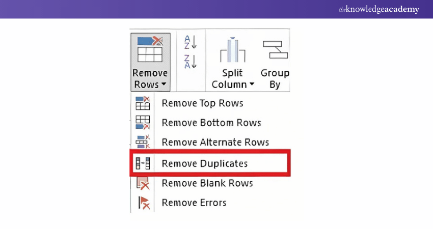 Removing Duplicates