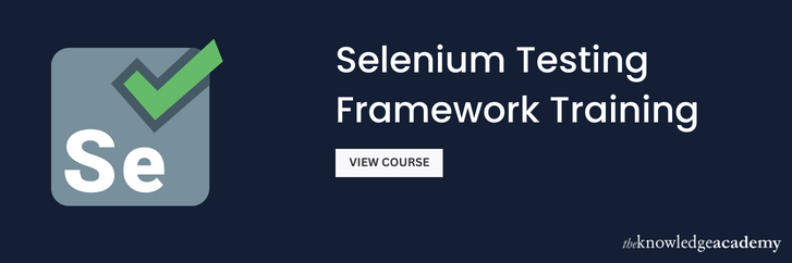 Selenium Testing Framework Training