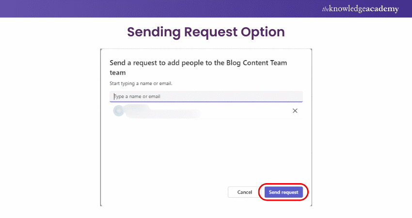 Sending Request Option