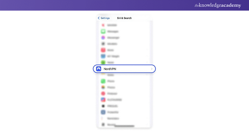 Spotlight Search Setting in iPhone