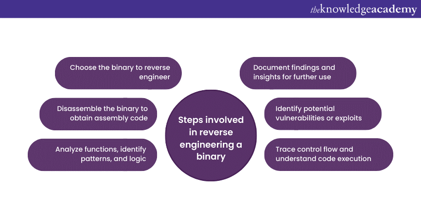 Steps involved in reverse engineering a binary