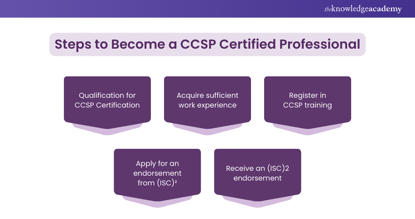 Steps to Become a CCSP