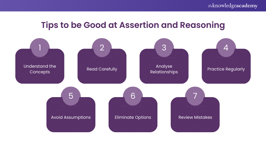 Strategies & Tips to be Good at Assertion and Reasoning 