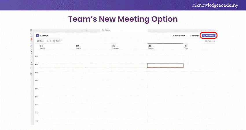 Team's New Meeting Option 