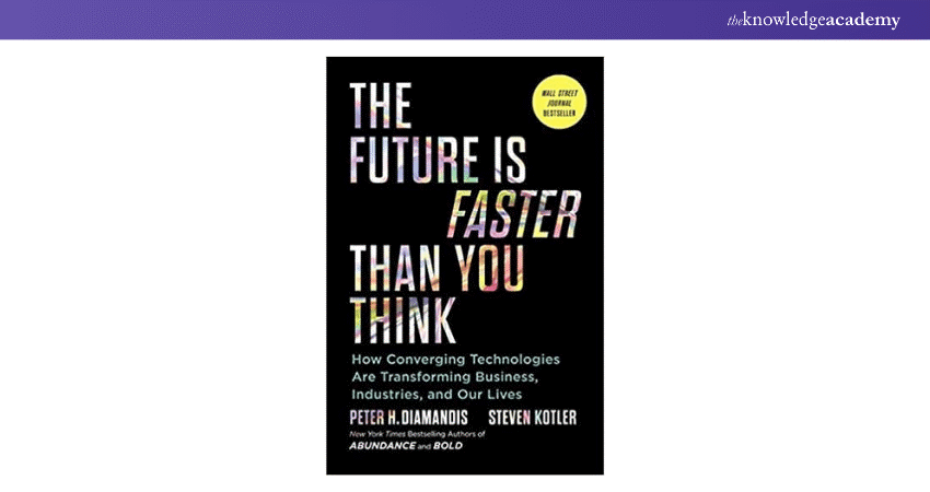 Image showing a book on The Future Is Faster Than You Think: How Converging Technologies Are Transforming Business, Industries, and Our Lives