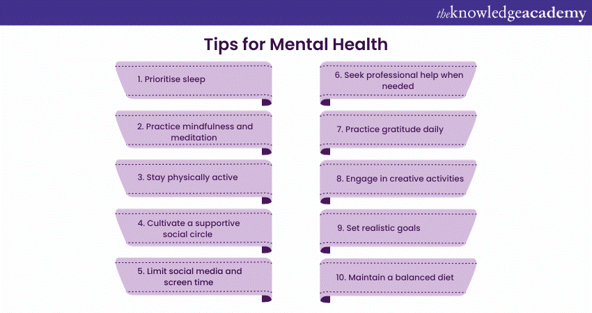 Tips for Mental Health