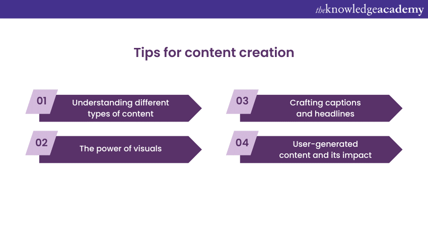 Tips for content creation