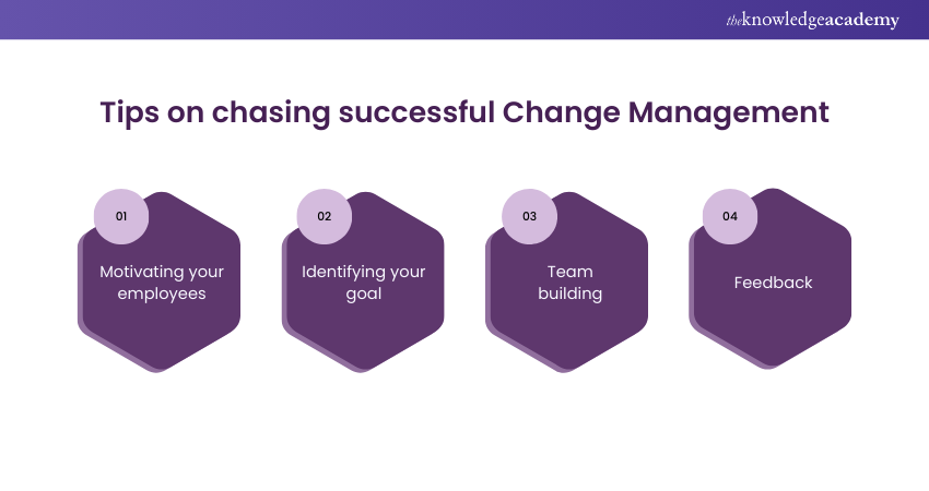 Tips on chasing successful Change Management