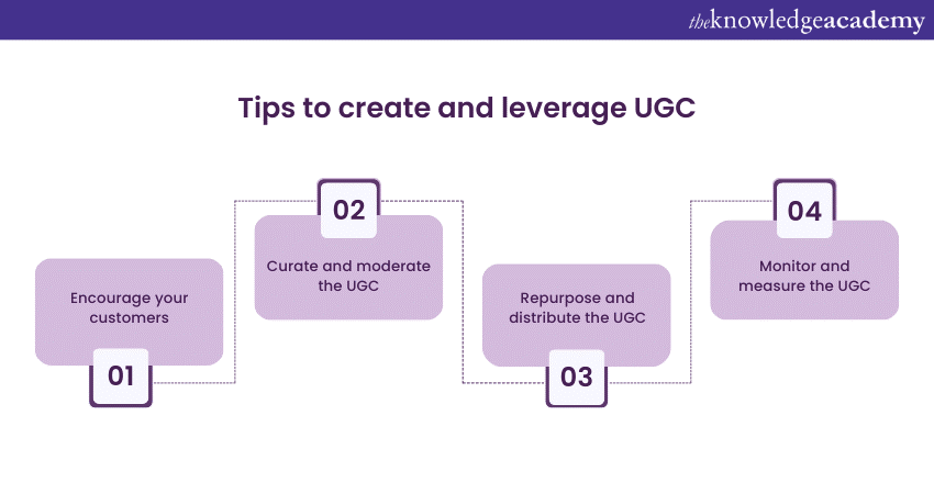 Tips to create and leverage UGC