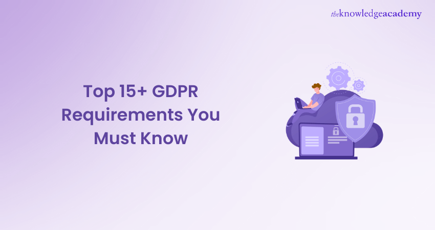 Top 15+ GDPR Requirements You Must Know