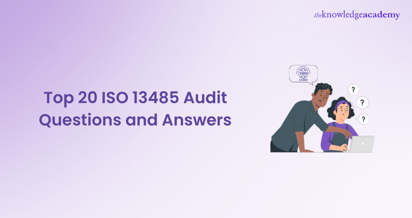 Top 20 ISO 13485 Audit Questions and Answers