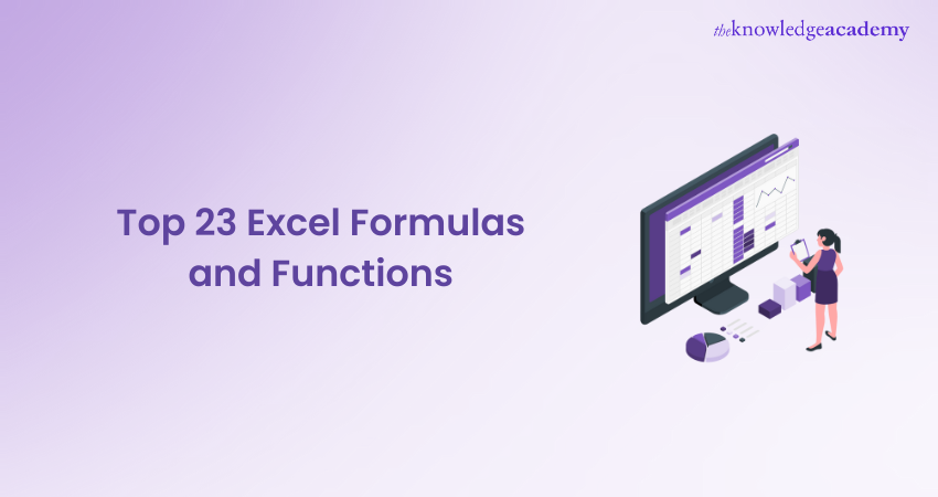 Top 23 Excel Formulas and Functions