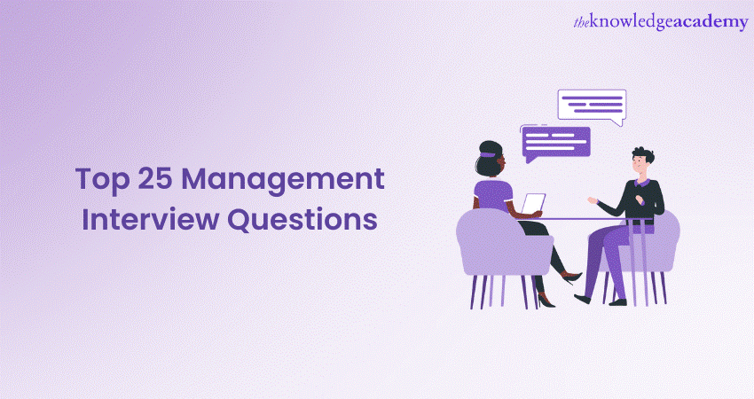 Top 25 Management Interview Questions 