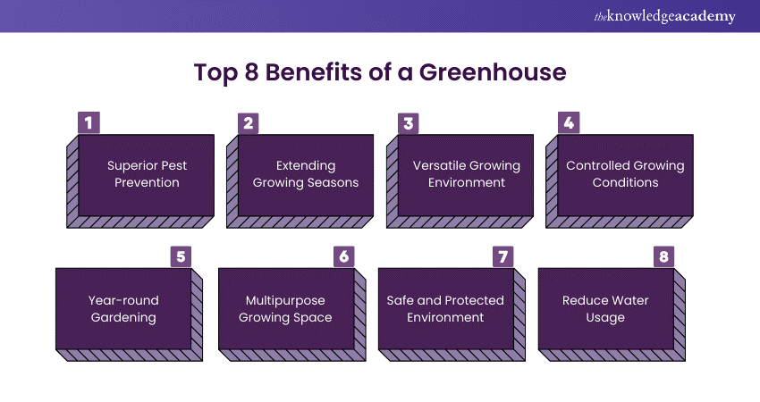 Top 8 Benefits of a Greenhouse  