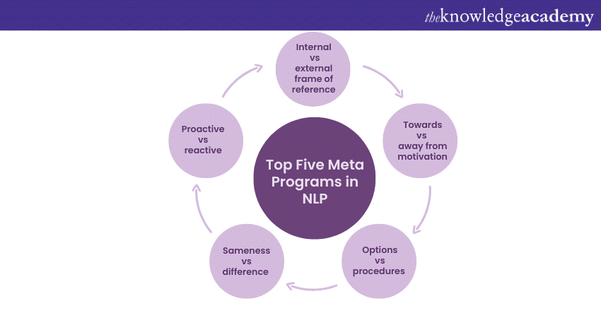 Top Five Meta Programs in NLP