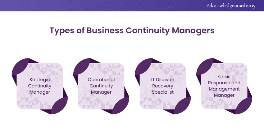 Types of Business Continuity Managers 