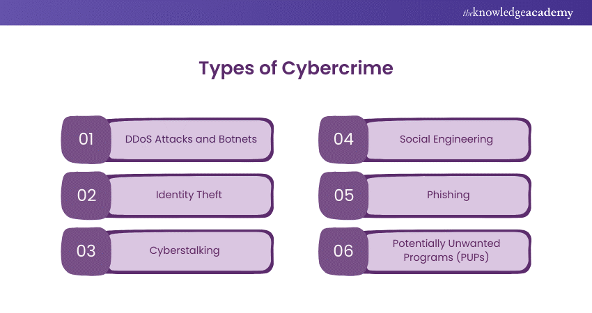 Types of Cybercrime 