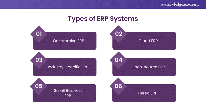 Types of ERP Systems