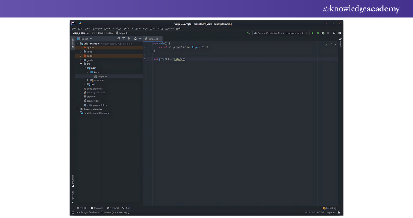 UI of IntelliJ IDEA