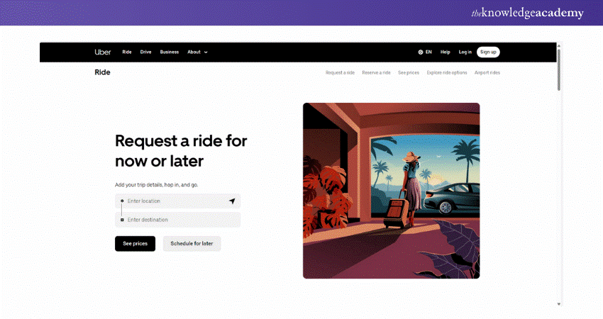 Uber dashboard