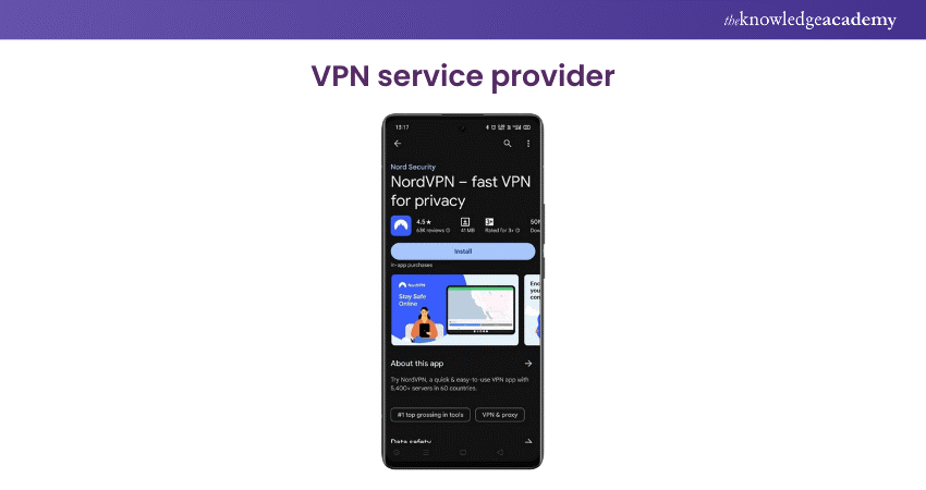 VPN service provider