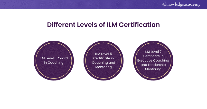 Various tiers of coaching qualifications 