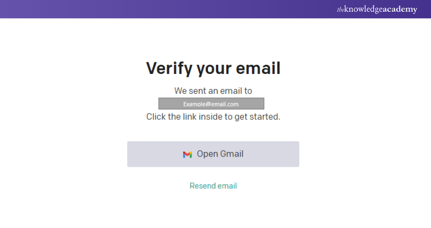 Verify your EMail