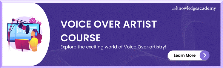 Voice Over Artist Course  