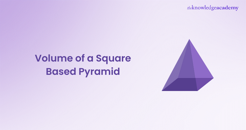 Volume of a Square Based Pyramid