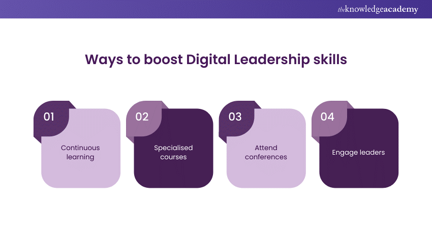 Ways to boost Digital Leadership skills