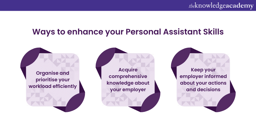  Ways to enhance your Personal Assistant Skills