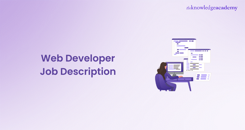 Web Developer Job Description