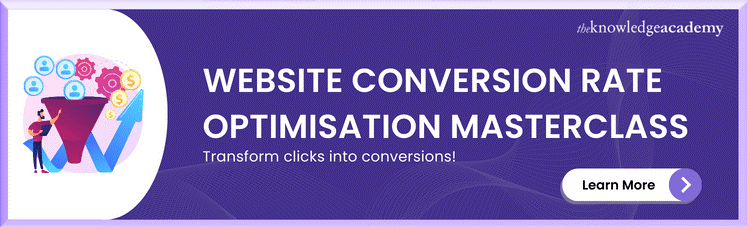 Website Conversion Rate Optimisation Masterclass 