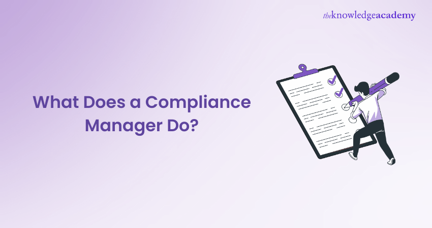 What Does a Compliance Manager Do