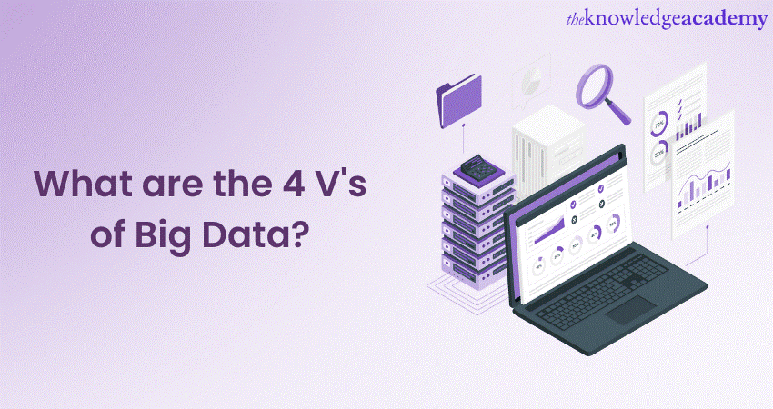 What are the 4 V’s of Big Data?