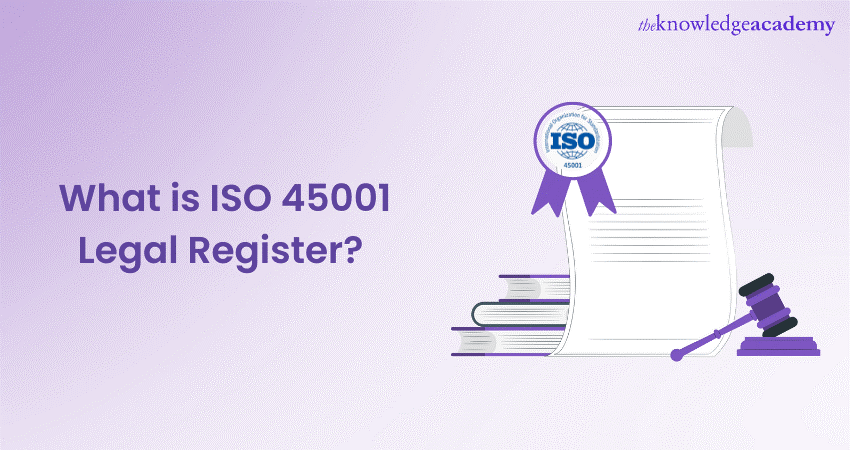 What is ISO 45001 Legal Register