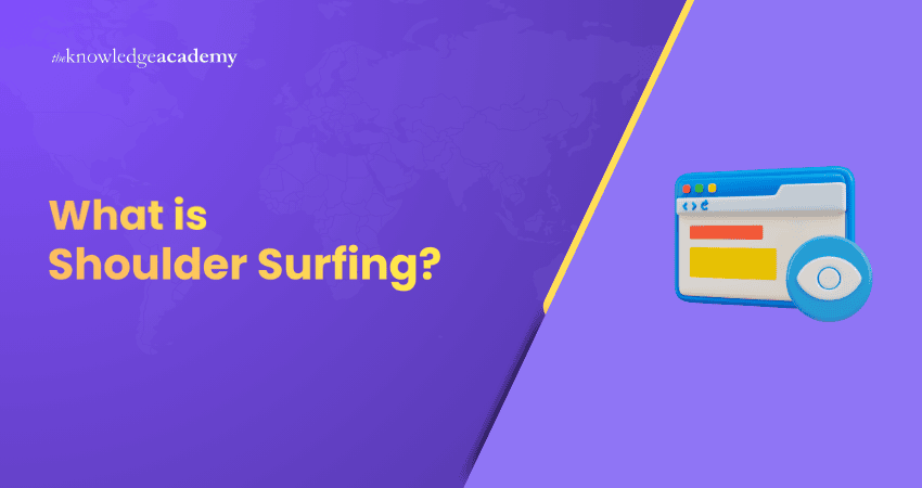 What is Shoulder Surfing? What is Shoulder Surfing