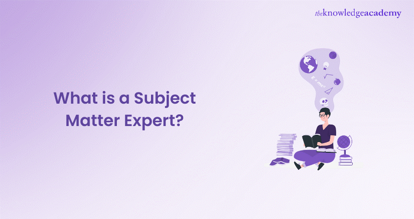 What is a Subject Matter Expert