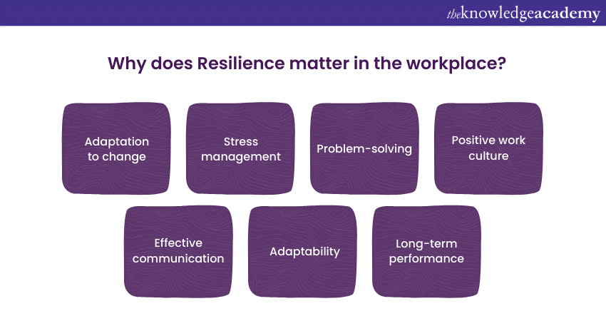 Why does Resilience matter in the workplace