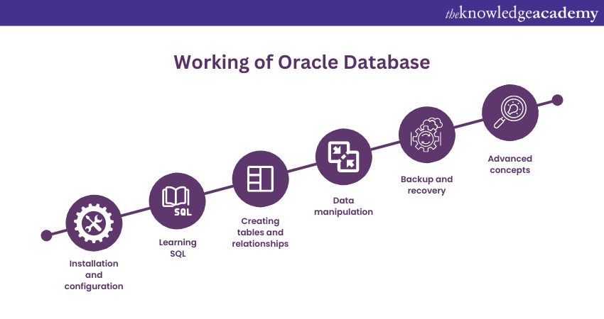 Working of Oracle Database.