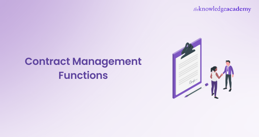 contract management functions