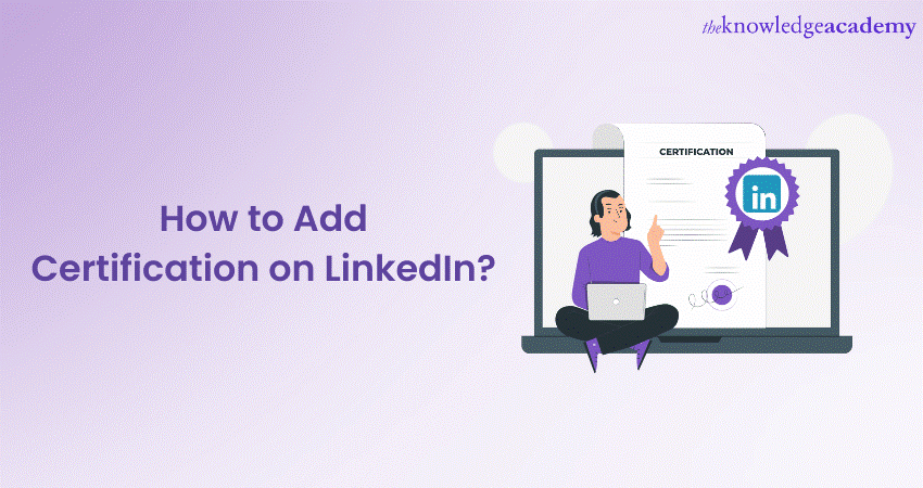 how to add certification on linkedin