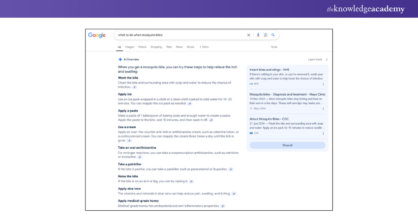 Ranks in AI Overview UI